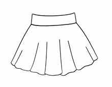 Load image into Gallery viewer, Women&#39;s Skater Skirt