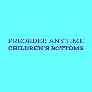 Children's Bottoms (Shorties, Capri, Leggings, Flared Leggings)