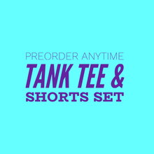 Load image into Gallery viewer, Tank Tee &amp; Shorts Set