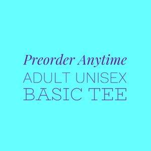 Adult Unisex Basic Tee